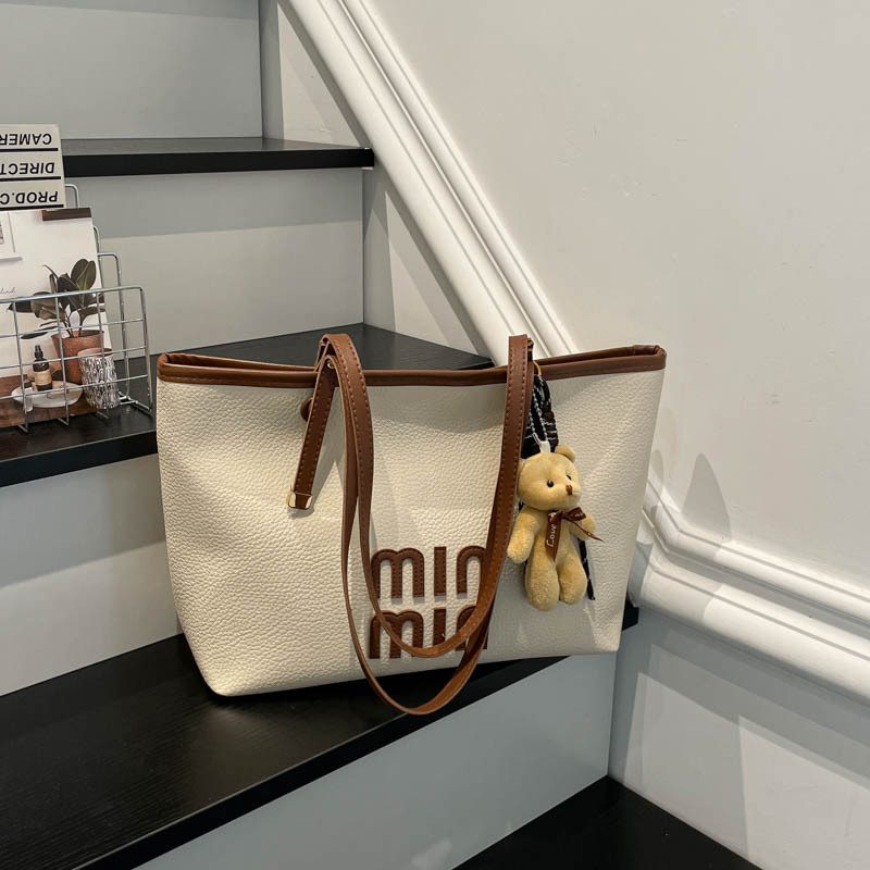 Vintage Large Capacity Minimalist Tote Bag view 6