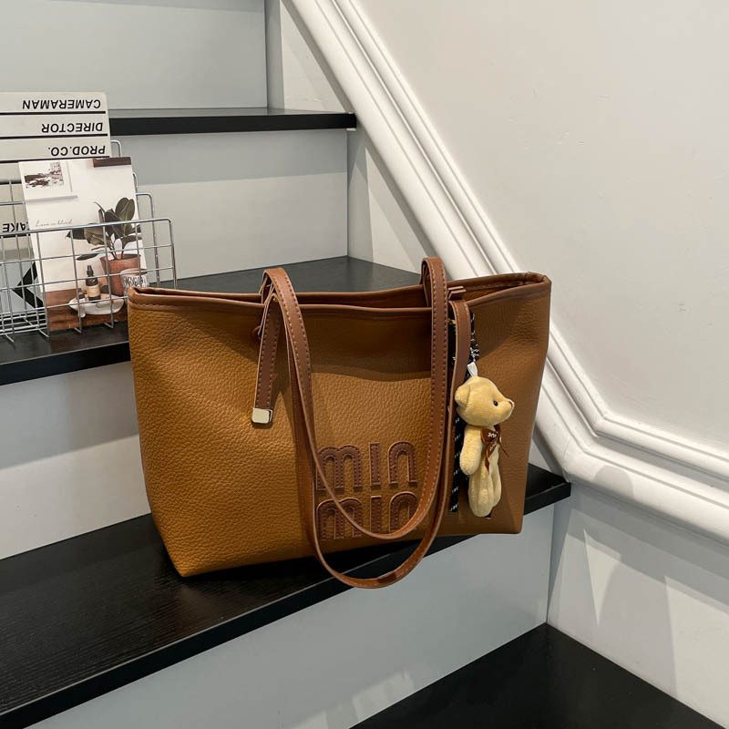 Vintage Large Capacity Minimalist Tote Bag view 7