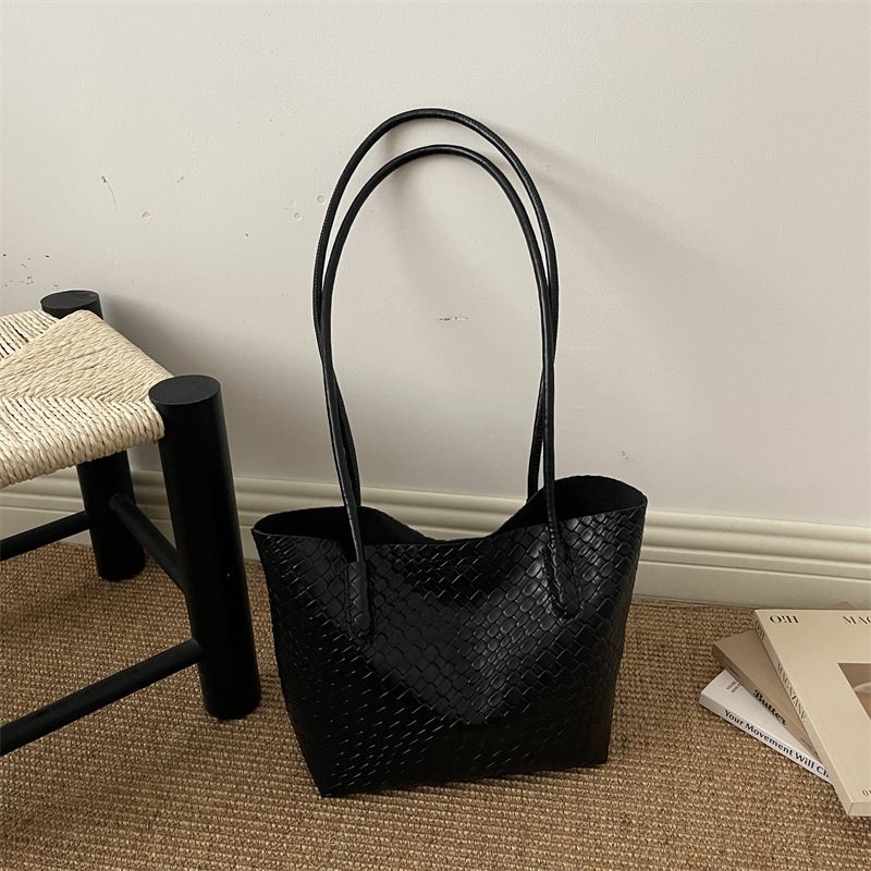 Sac cabas tissé décontracté pour le trajet view 3