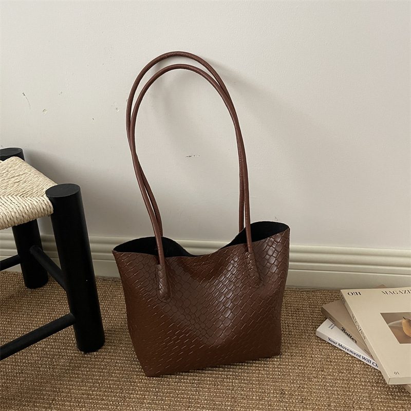 Sac cabas tissé décontracté pour le trajet view 4