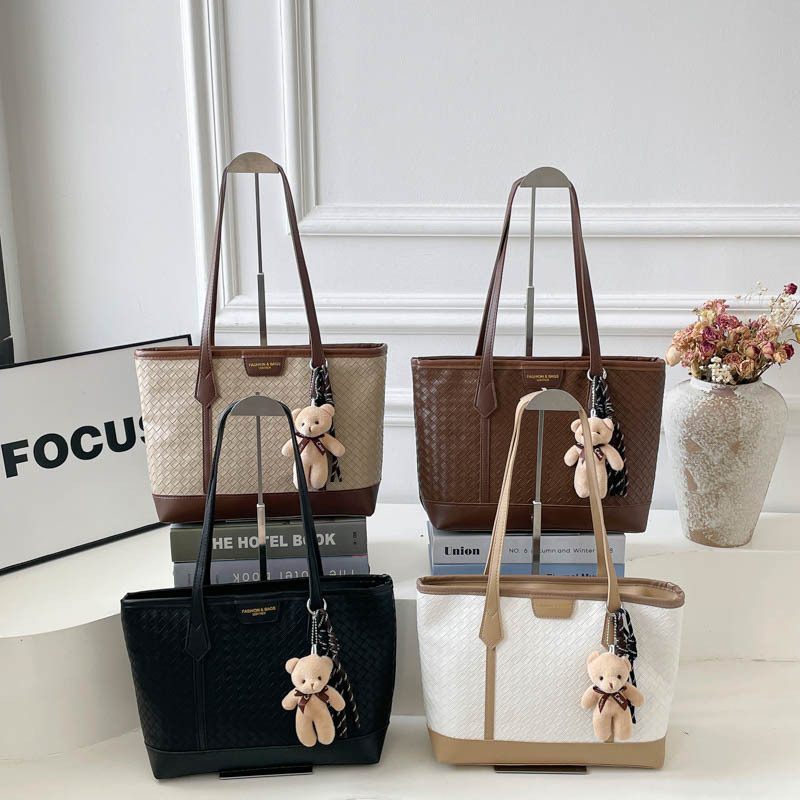 Woven Large Capacity Tote Bag