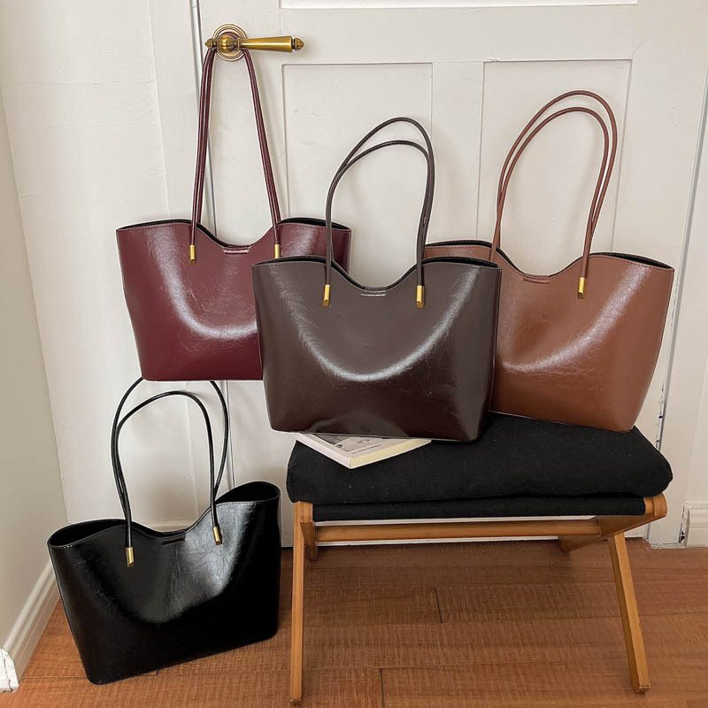 Vintage Large Capacity Commuter Tote Bag