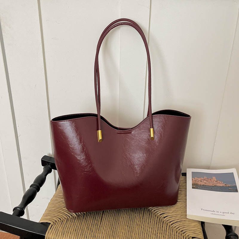 Vintage Large Capacity Commuter Tote Bag view 2