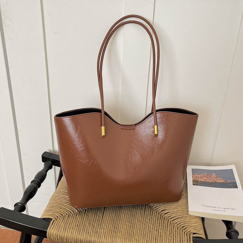 Vintage Large Capacity Commuter Tote Bag view 3
