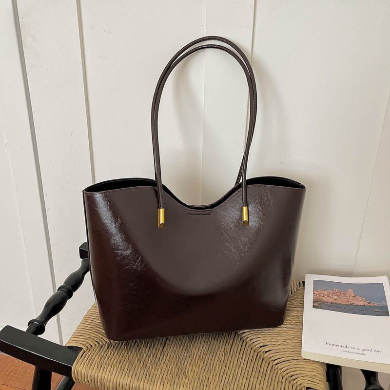Vintage Large Capacity Commuter Tote Bag view 4
