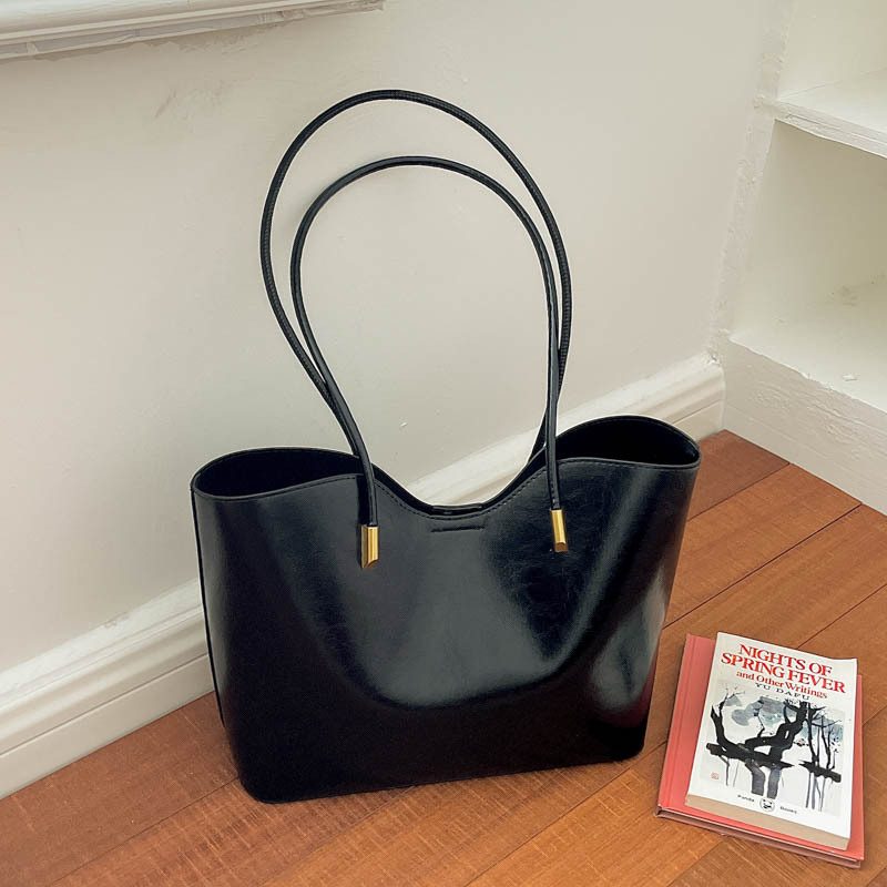 Vintage Large Capacity Commuter Tote Bag view 6
