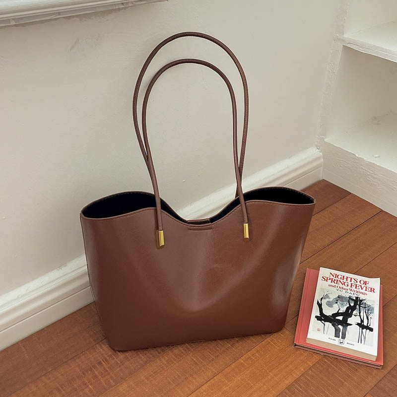 Vintage Large Capacity Commuter Tote Bag view 7