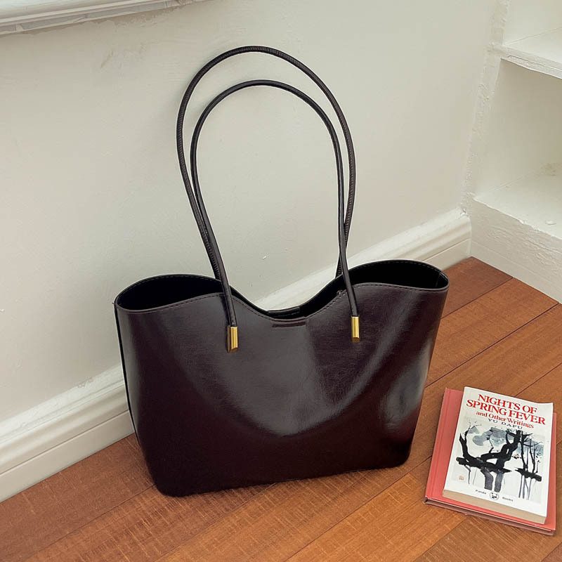 Vintage Large Capacity Commuter Tote Bag view 8