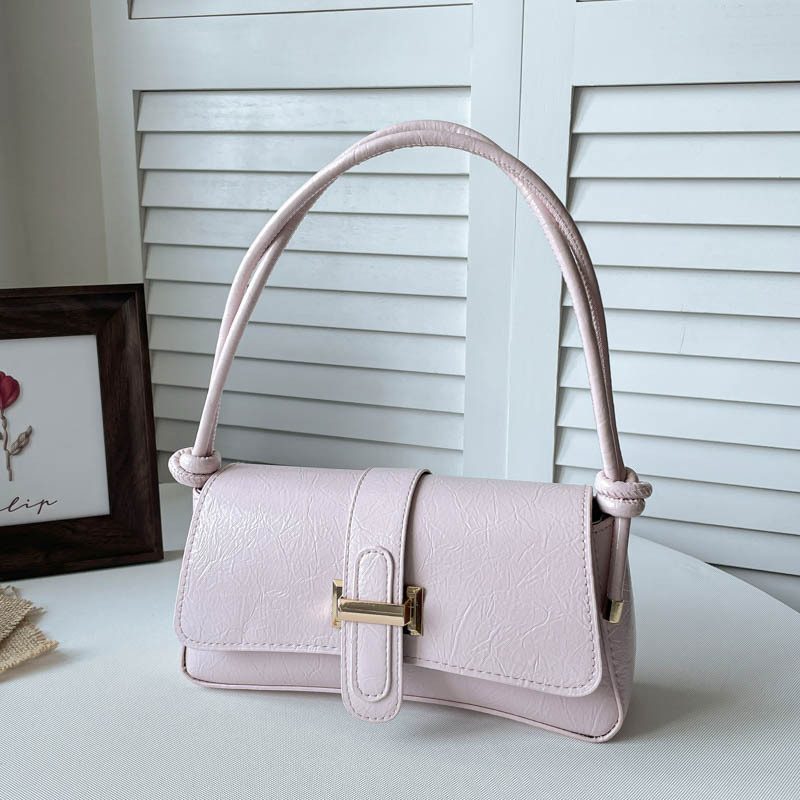 Color Block Baguette Top-Handle Bag view 2