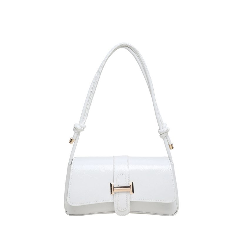 Color Block Baguette Top-Handle Bag view 5