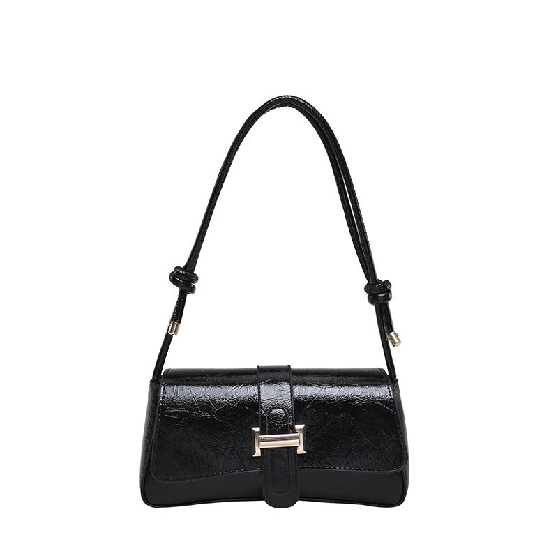 Color Block Baguette Top-Handle Bag view 6
