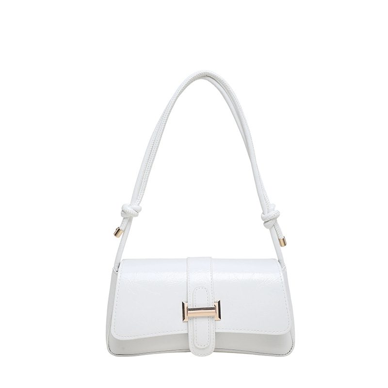 Color Block Baguette Top-Handle Bag view 7