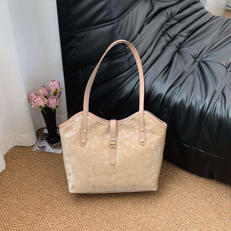 Casual Large Capacity Top-Handle Tote Bag view 2