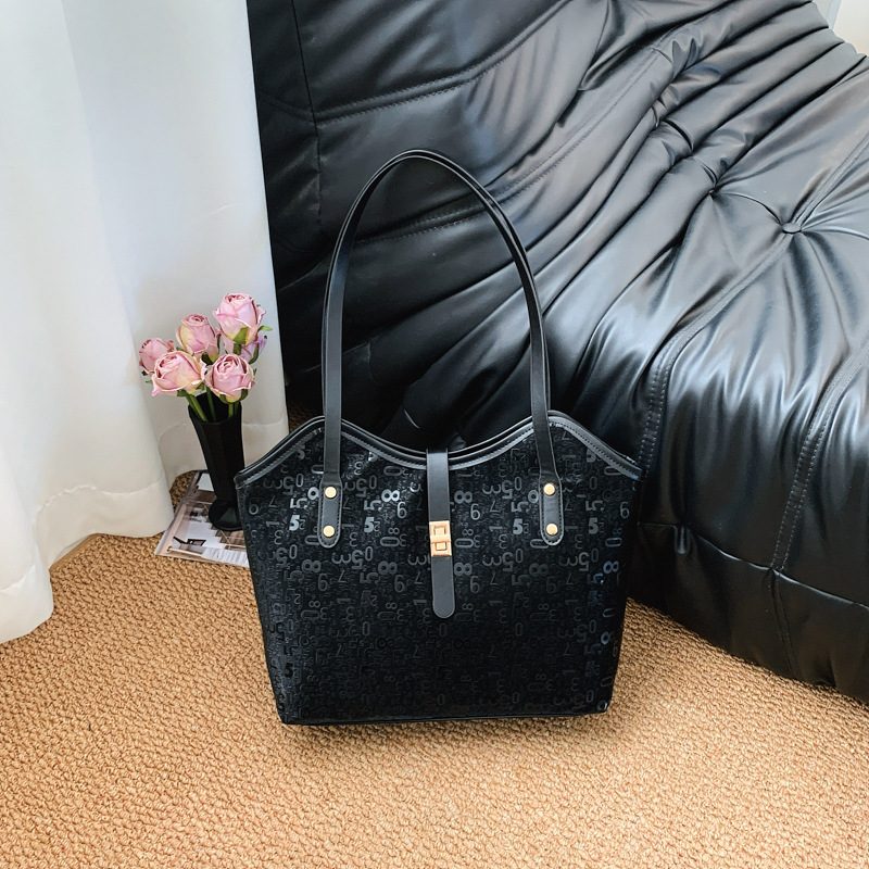 Casual Large Capacity Top-Handle Tote Bag view 3