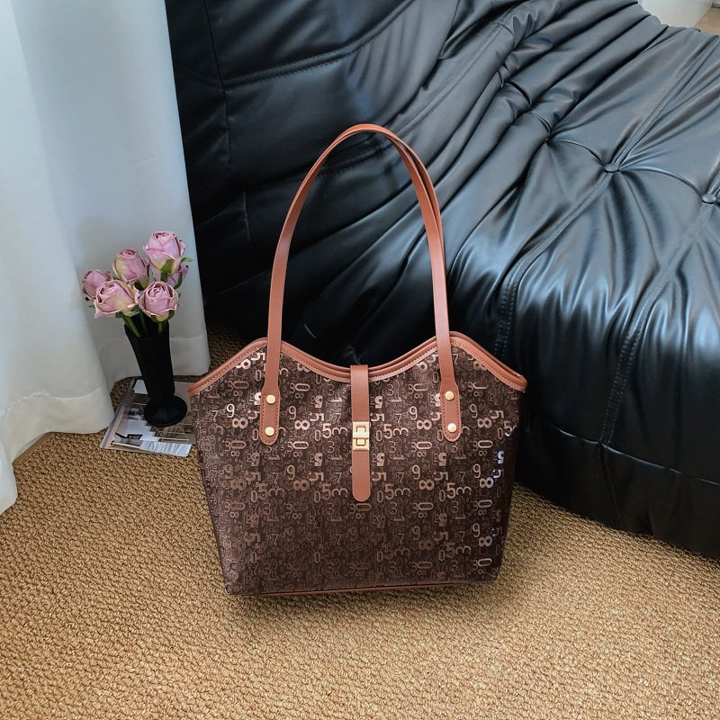 Casual Large Capacity Top-Handle Tote Bag view 4