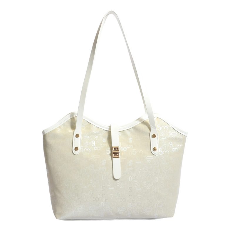 Casual Large Capacity Top-Handle Tote Bag view 6