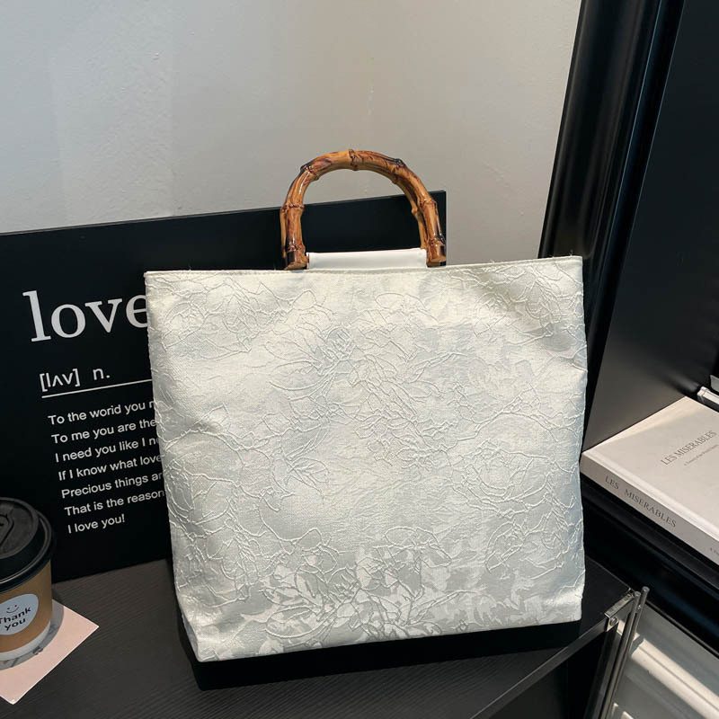 New Chinese Style Top-Handle Tote Bag view 11