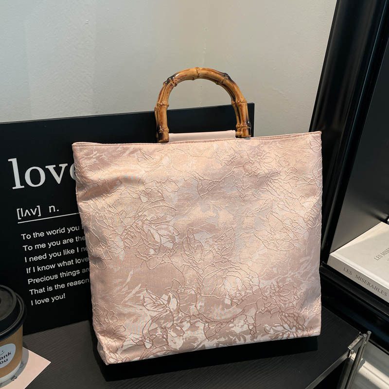 New Chinese Style Top-Handle Tote Bag view 9