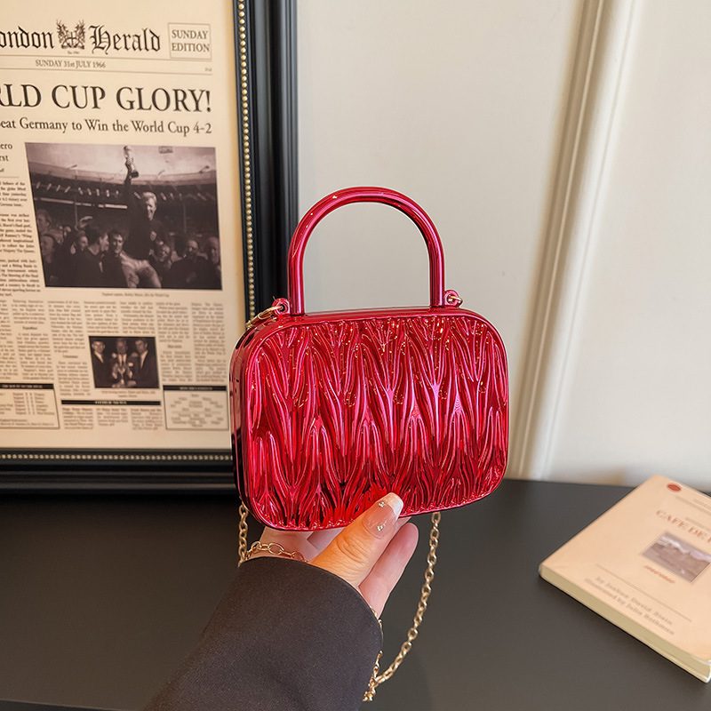 Acrylic Box Top-Handle Tote Bag view 3