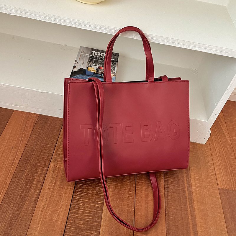 Tas Tote Gagang Atas Kapasitas Besar view 9