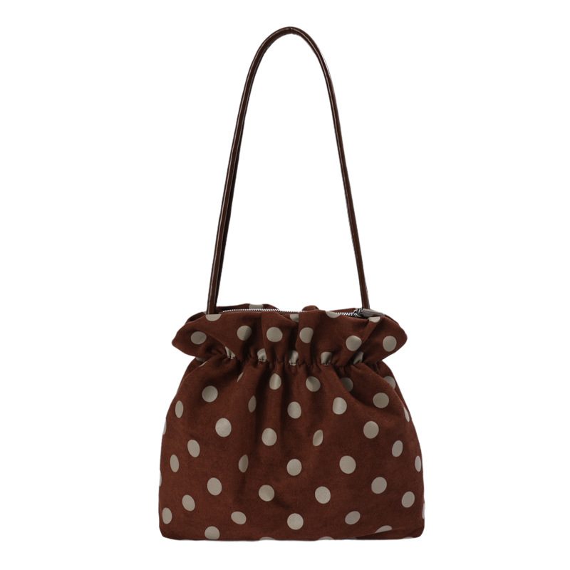 Polka Dot Casual Shoulder Tote Bag Minimalist view 7