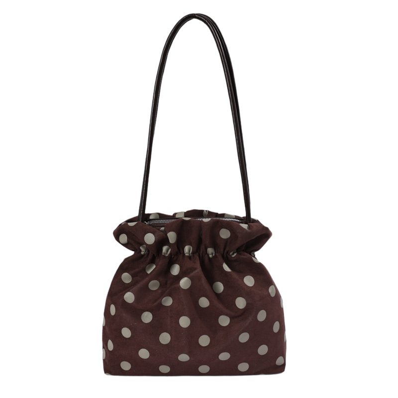 Polka Dot Casual Shoulder Tote Bag Minimalist view 9