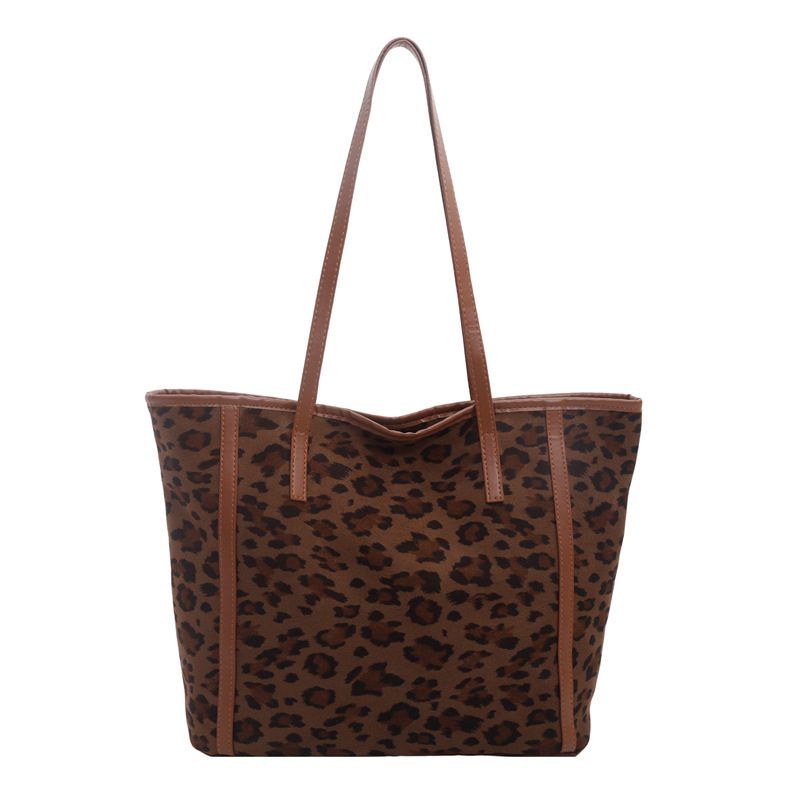 Vintage Textured Tote Bag Large Capacity Shoulder Bag view 6
