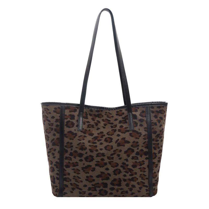 Vintage Textured Tote Bag Large Capacity Shoulder Bag view 9