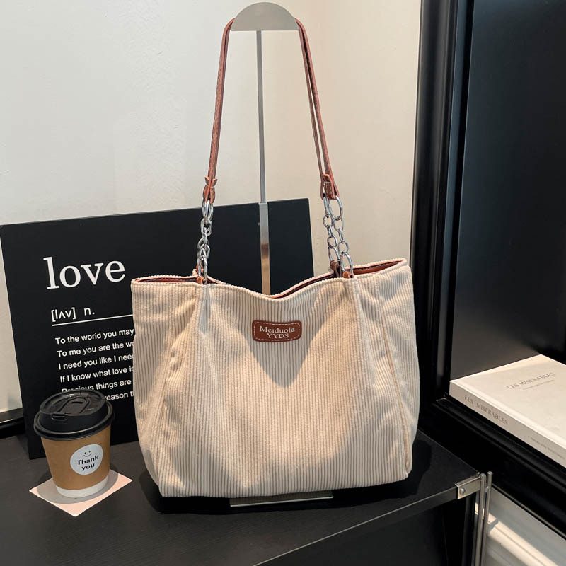 Minimalist Large Capacity Commuter Tote Bag Versatile view 12