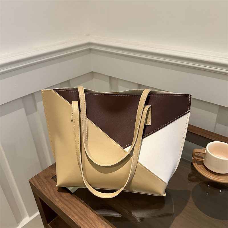 Sac cabas coréen tendance minimaliste bandoulière grande capacité view 2