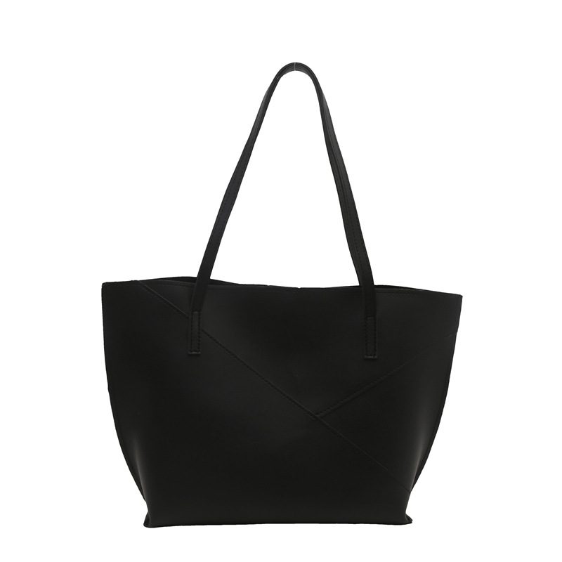 Sac cabas coréen tendance minimaliste bandoulière grande capacité view 6