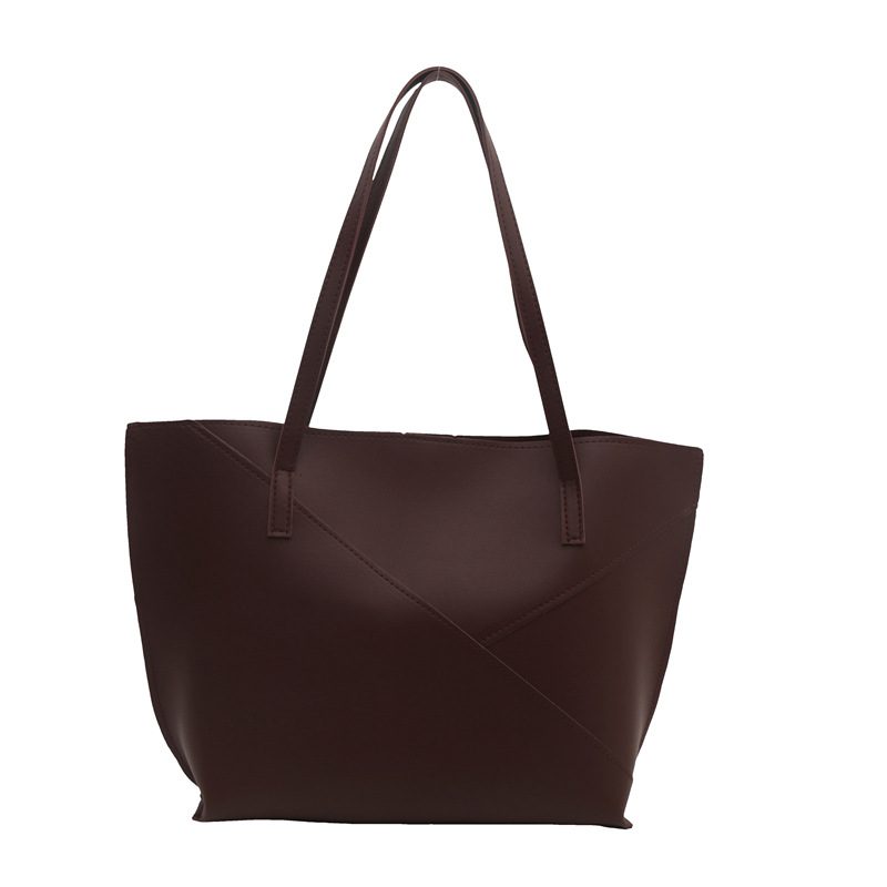 Sac cabas coréen tendance minimaliste bandoulière grande capacité view 7