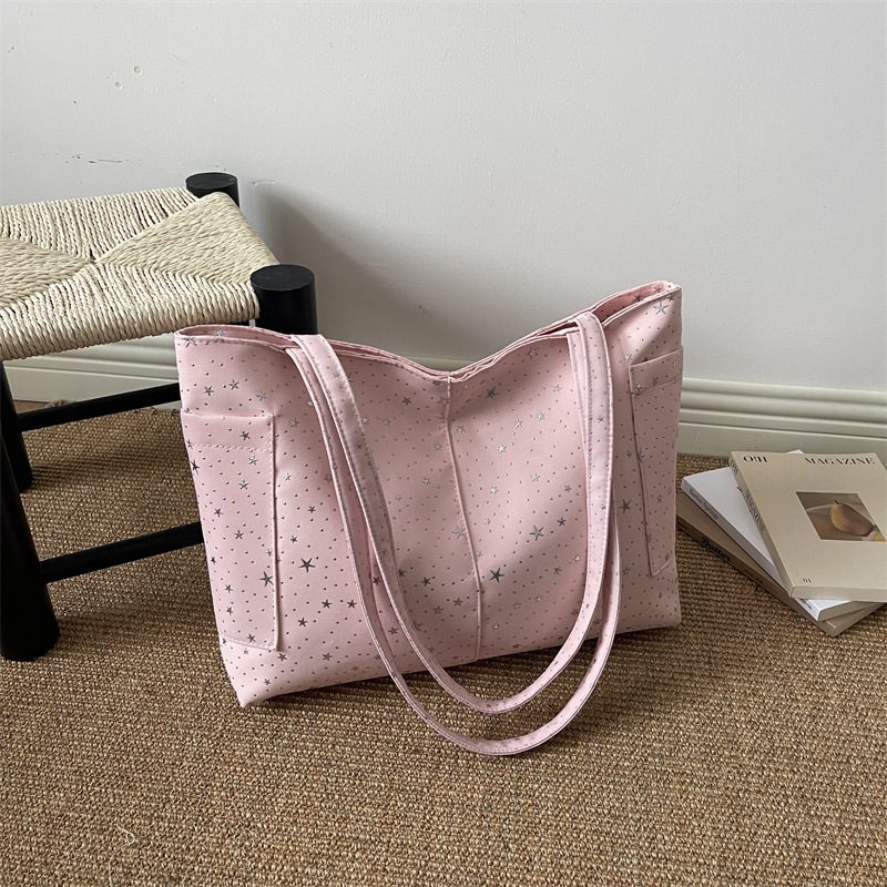 Minimalist Large Capacity Tote Shoulder Bag view 2