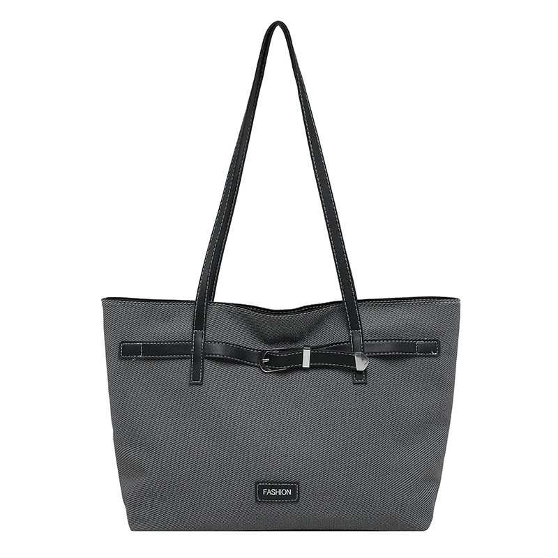 Vintage Large Capacity Commuter Tote Shoulder Bag view 10