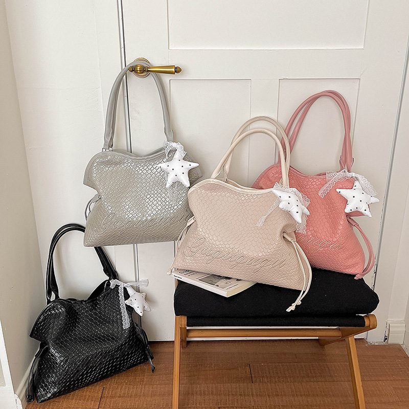 Minimalist Design Tote Shoulder Bag Large Capacity