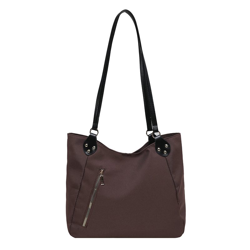 Tas Tote Kanvas Vintage Bahu Besar Kapasitas view 3