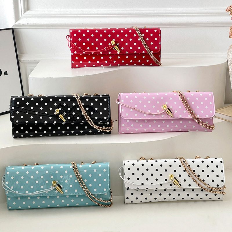 Polka Dot Large Capacity Tote Shoulder Bag