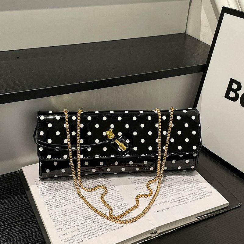 Polka Dot Large Capacity Tote Shoulder Bag view 4