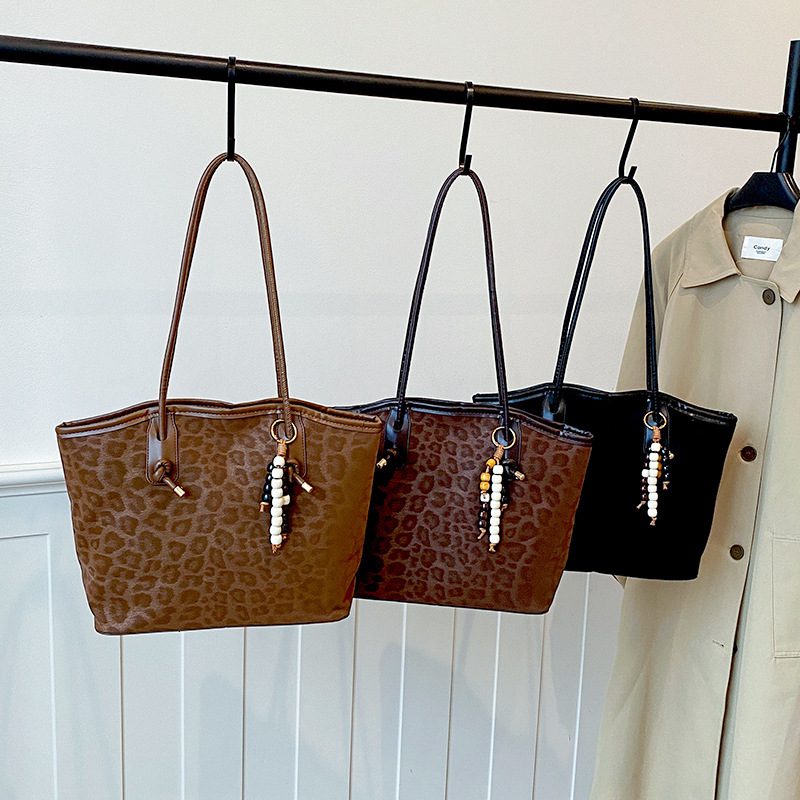 Vintage Matte Top-Handle Tote Shoulder Bag
