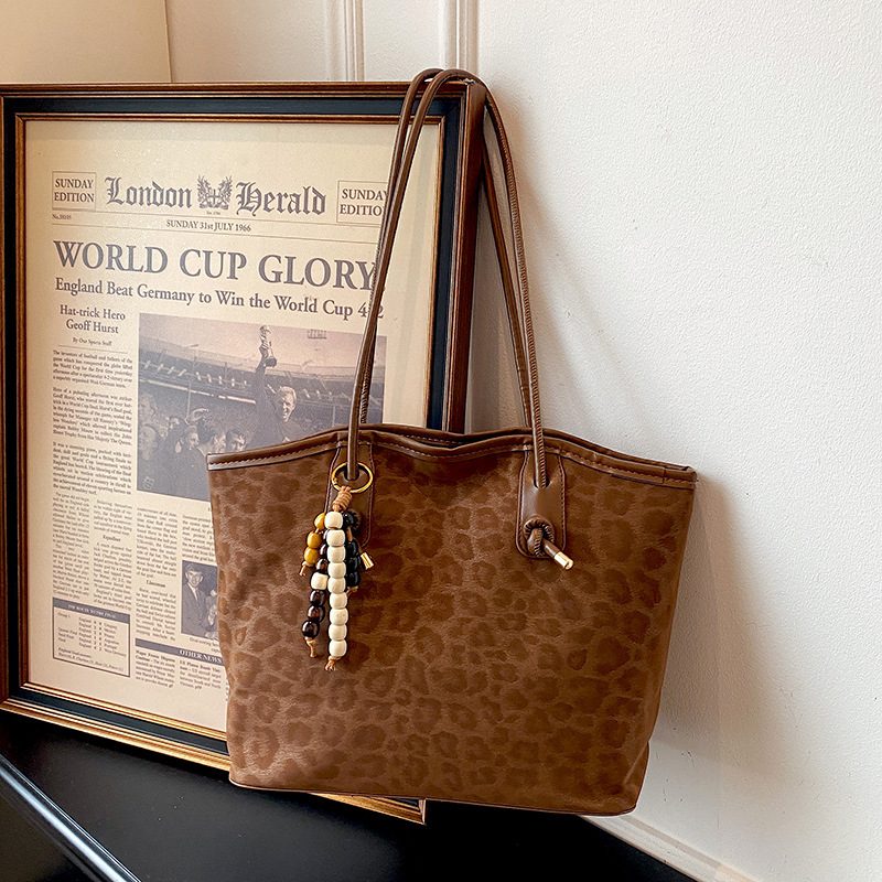 Vintage Matte Top-Handle Tote Shoulder Bag view 7