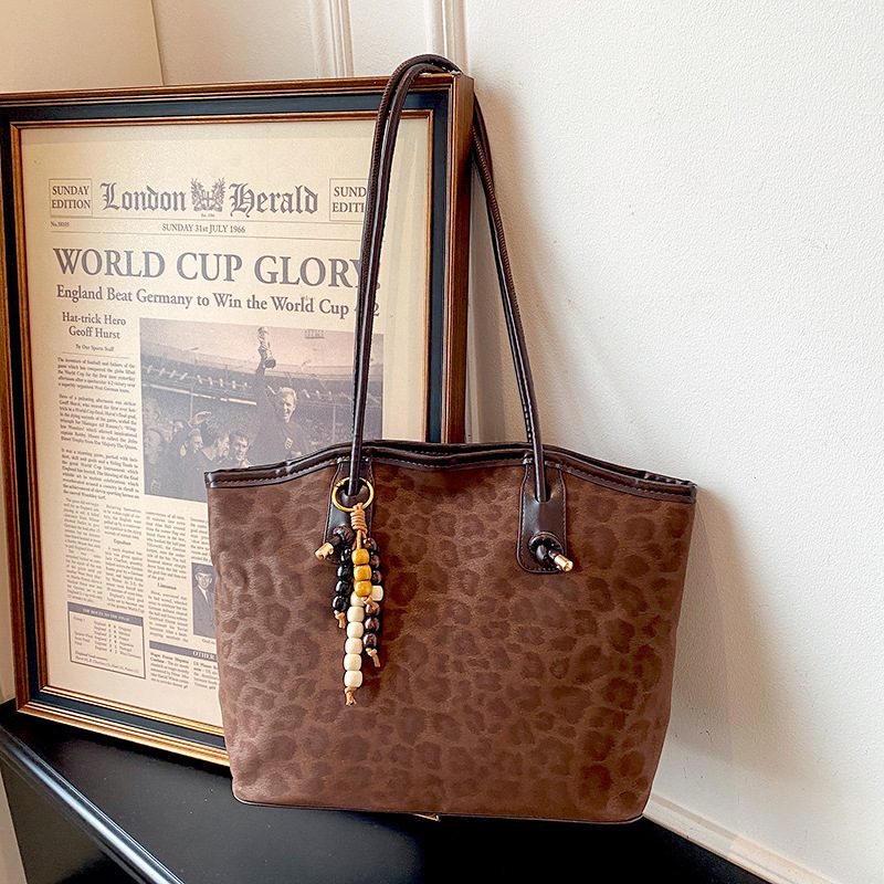 Vintage Matte Top-Handle Tote Shoulder Bag view 8