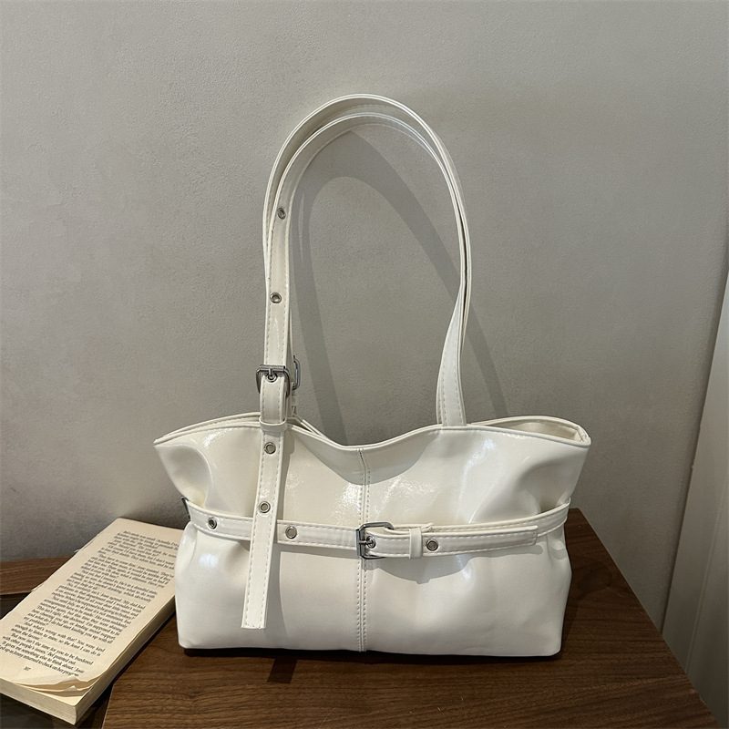 Textured Commuter Tote Shoulder Top-Handle Bag view 4