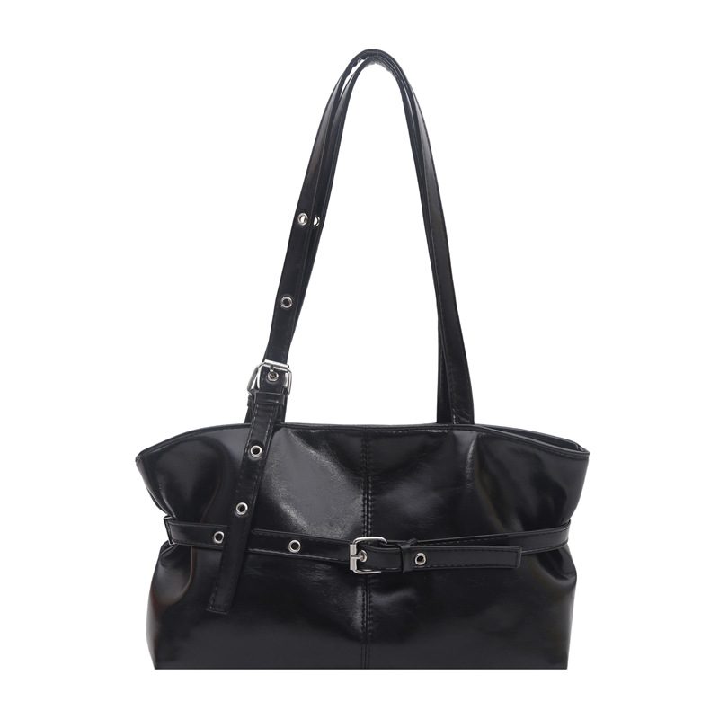 Textured Commuter Tote Shoulder Top-Handle Bag view 6