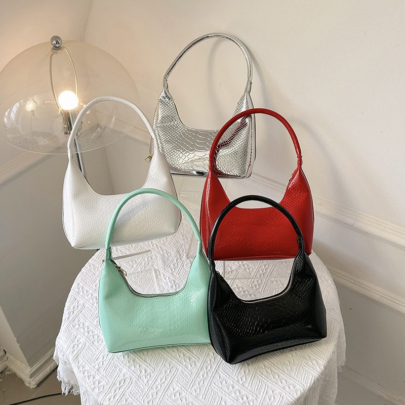 Vintage Minimalist Shoulder Top-Handle Bag