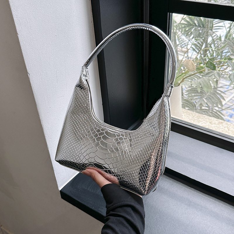 Vintage Minimalist Shoulder Top-Handle Bag view 2