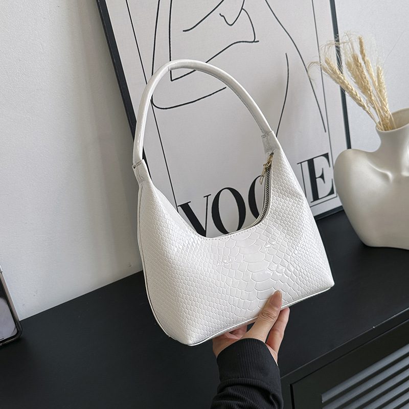 Vintage Minimalist Shoulder Top-Handle Bag view 4