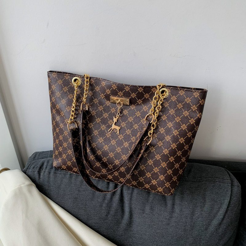 Vintage Printed Large Capacity Tote Bag view 3