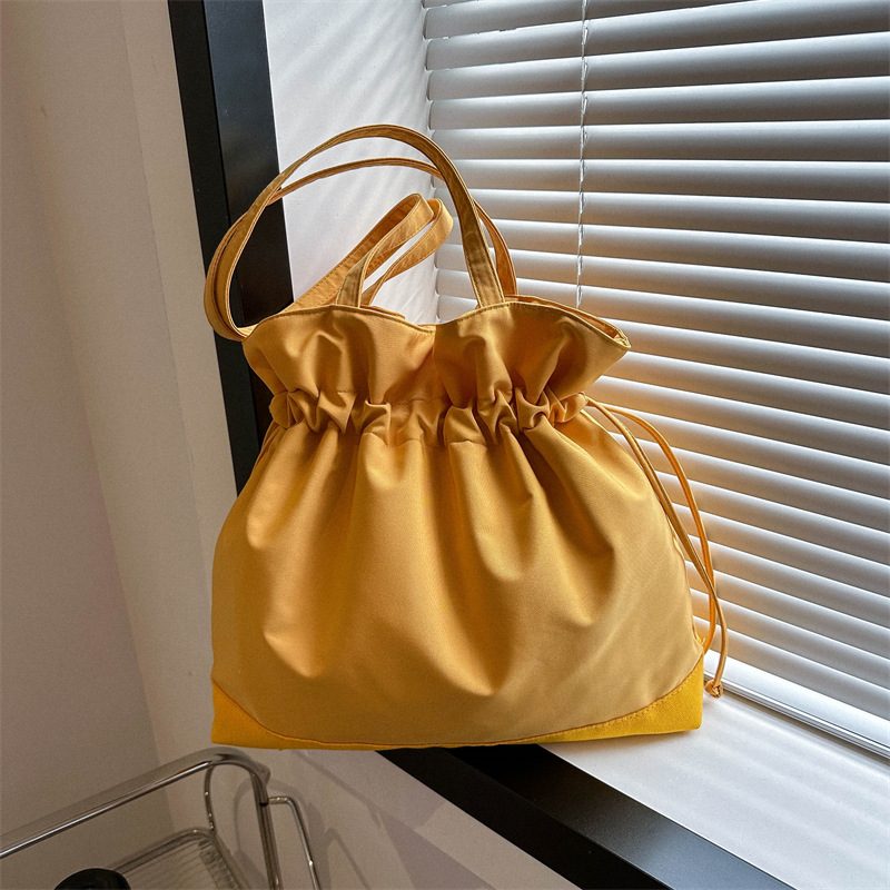 Drawstring Large Capacity Tote Bag view 2