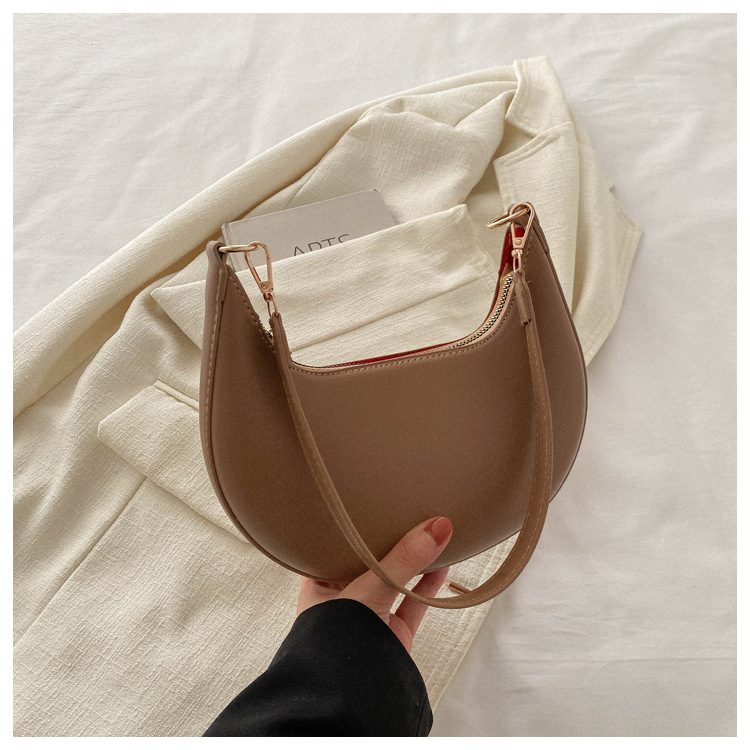 PU Stitched Round Top-Handle Bag view 10