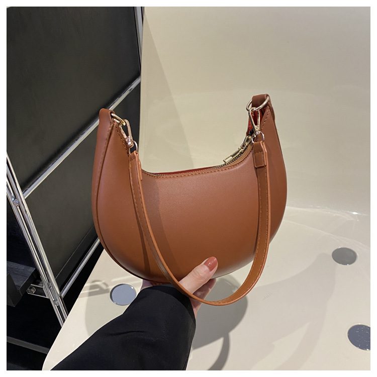 PU Stitched Round Top-Handle Bag view 11